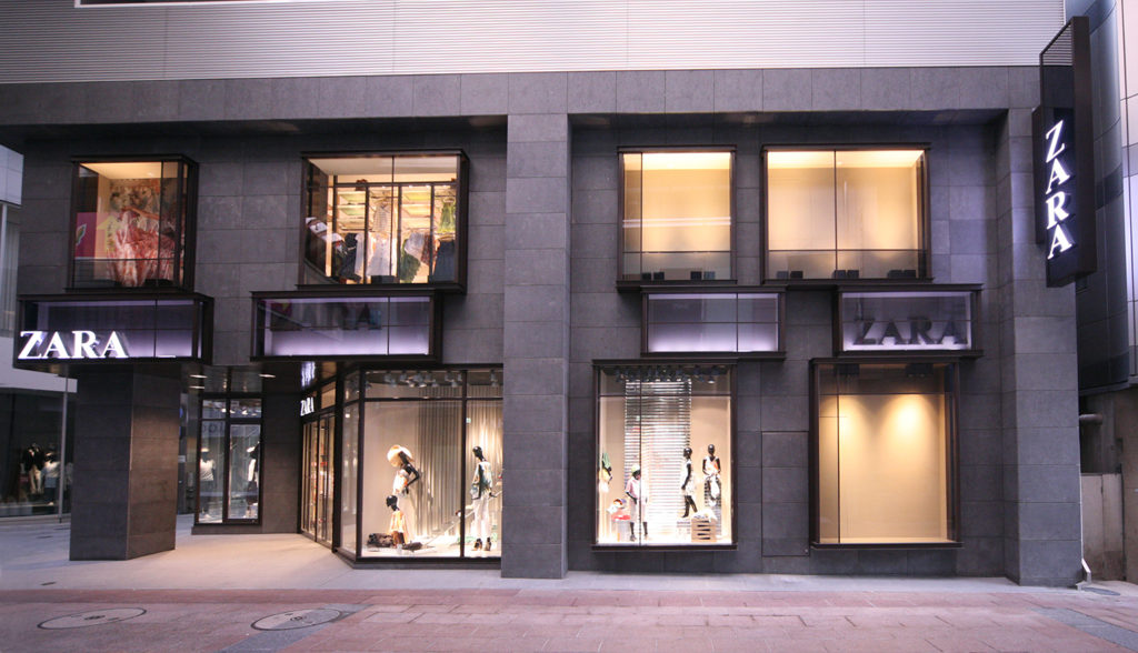 STRADIVARIUS flagship store, Osaka.